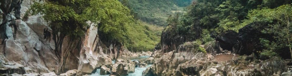 Tinipak River in Tanay, Rizal